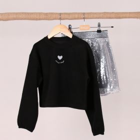 SWEAT - JUPE  - 6/14 PAILLETTE