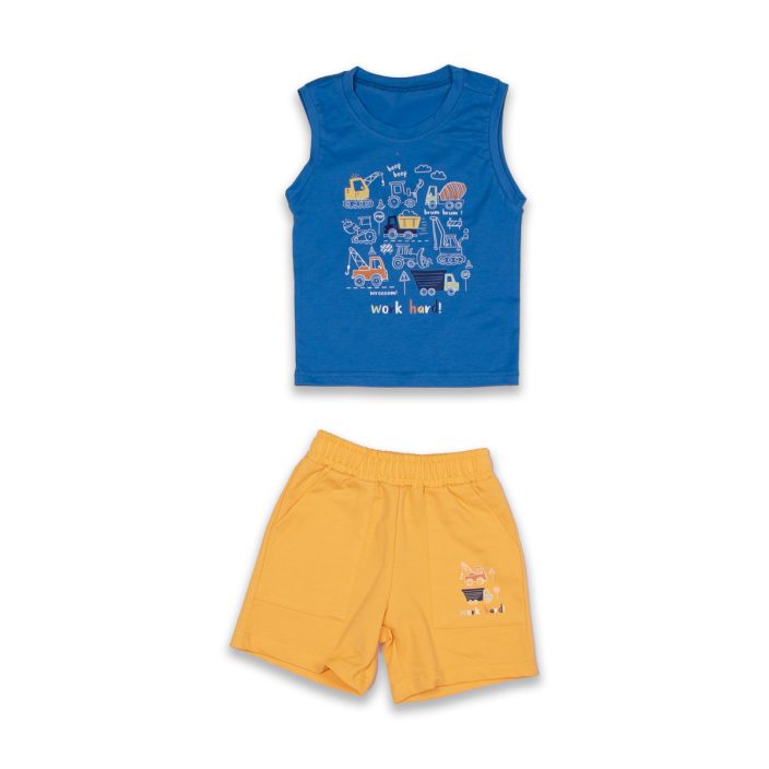 Ishirt+Short - 3/8 Tracteurs