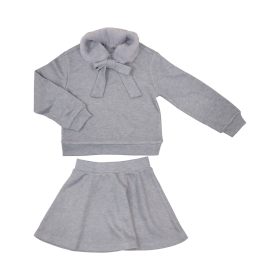 Sweat+Jupe+Col - 8/16 fourrure