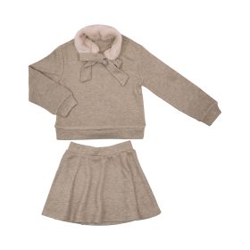 Sweat+Jupe+Col - 8/16 fourrure