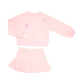 Top+Jupe - 3/8 Tulipes