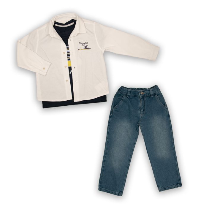 Chemise+Tshirt+Pant - 4/12