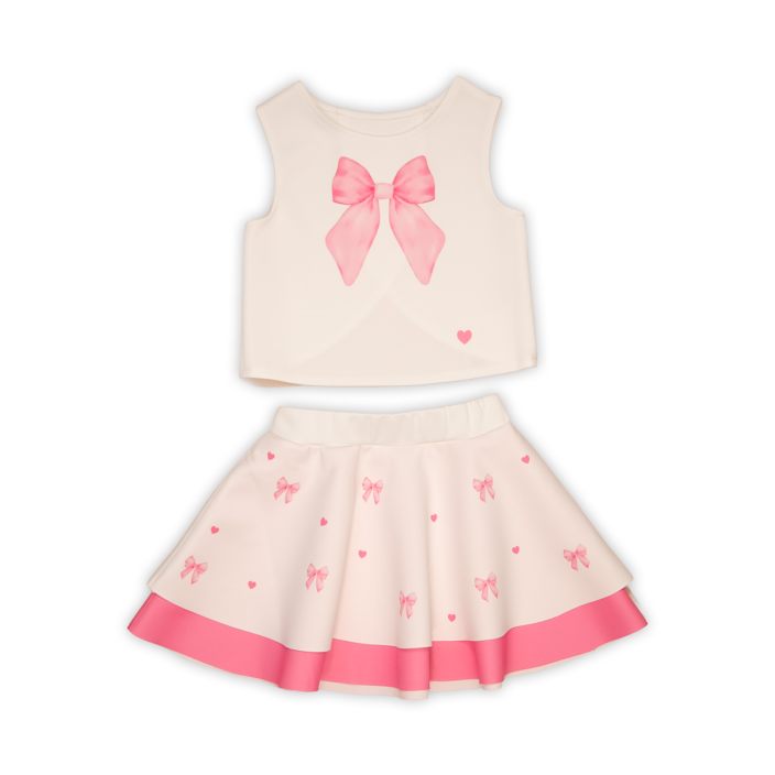 Top+Jupe Bows - 3/8