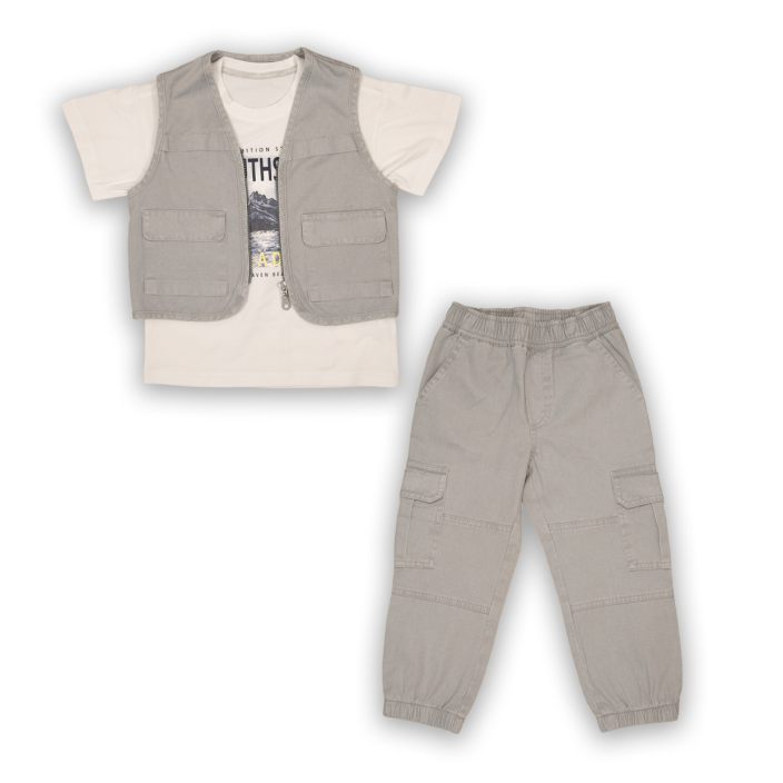 Gilet+Tshirt+Pant - 4/12