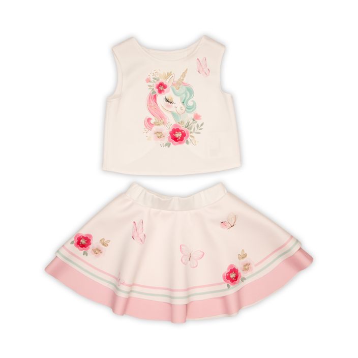 Top+Jupe - 3/8 Unicorn