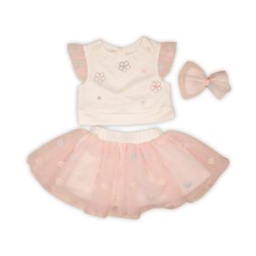 Top+Jupe - 1/6 Fleurs Et Boucle