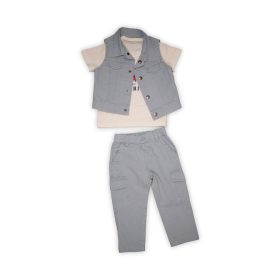 Gilet+Pant+Tshirt - 18m/5a