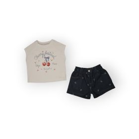 Short+Tshirt - 4/12 Noeud Papillon